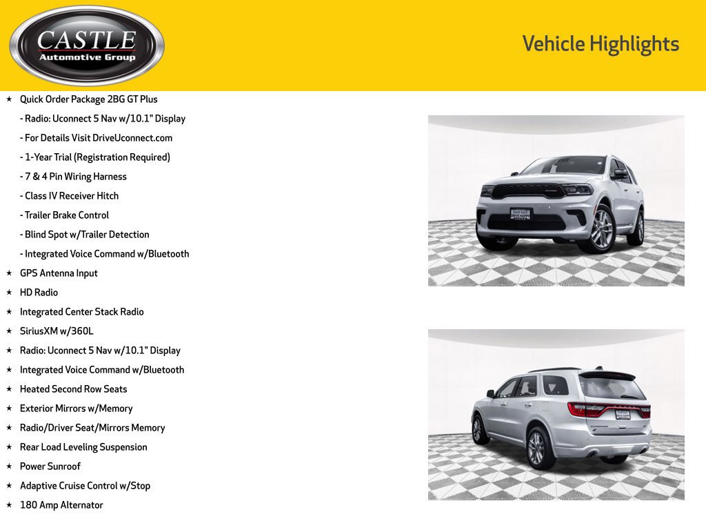 Used 2024 Dodge Durango GT AWD/4WD image 11