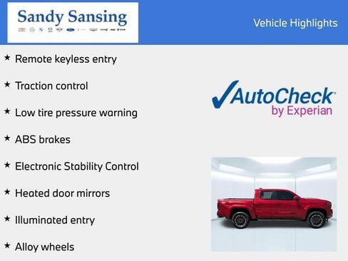 Used 2025 Toyota Tacoma TRD Sport AWD/4WD image 8