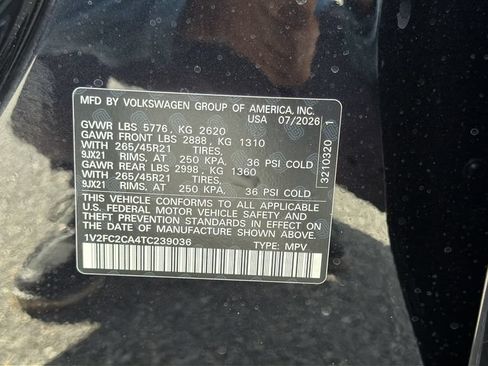 New 2026 Volkswagen Atlas Cross Sport SEL Premium R-Line AWD/4WD image 26