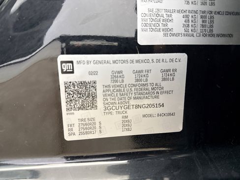 Used 2022 Chevrolet Silverado 1500 LTZ image 21