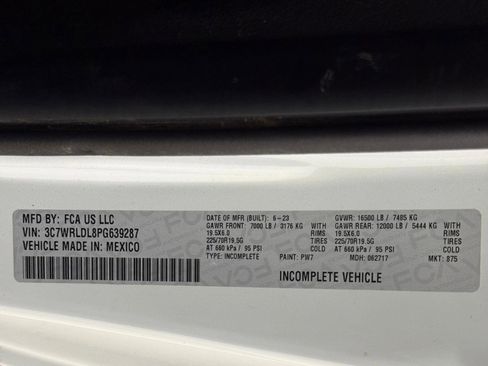 Used 2023 RAM 4500 SLT w/ Quick Order Package 2YG SLT image 40