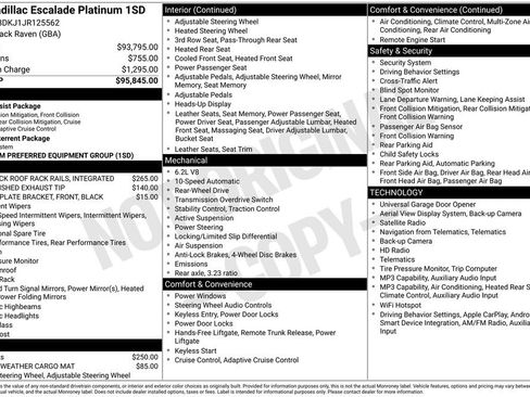 Used 2018 Cadillac Escalade Platinum image 29