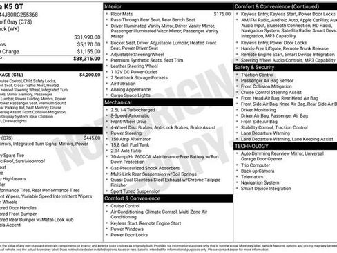 Used 2024 Kia K5 GT w/ GT1 Package image 42