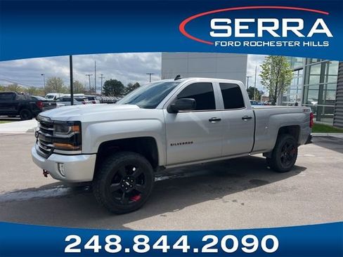 Used 2018 Chevrolet Silverado 1500 LT w/ Redline Edition AWD/4WD image 1