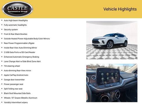 Used 2024 Chevrolet Blazer LT w/ Sound & Technology Package image 10