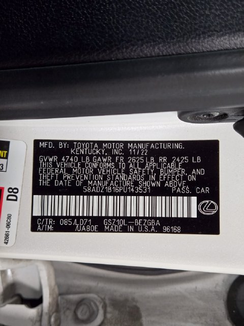 Used 2023 Lexus ES 350 w/ Premium Package FWD image 30