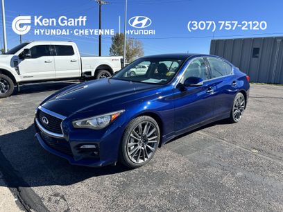 Used 2016 INFINITI Q50 Red Sport 400