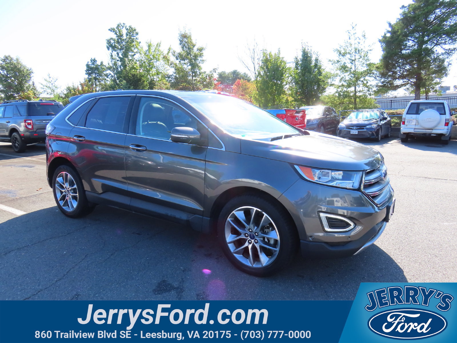 Used 2017 Ford Edge Titanium w/ Equipment Group 302A AWD/4WD image 1