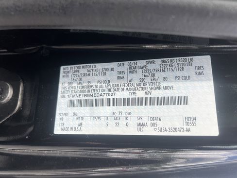 Used 2014 Ford E-150 and Econoline 150 Wagon RWD image 14