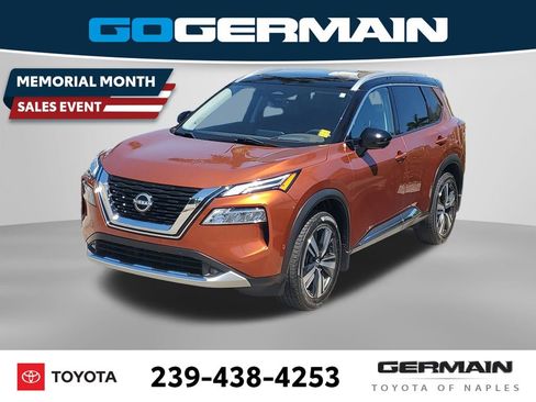 Used 2022 Nissan Rogue Platinum w/ Head-Up Display Package AWD/4WD image 1