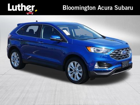 Used 2021 Ford Edge Titanium w/ Class II Trailer Tow Package AWD/4WD image 1