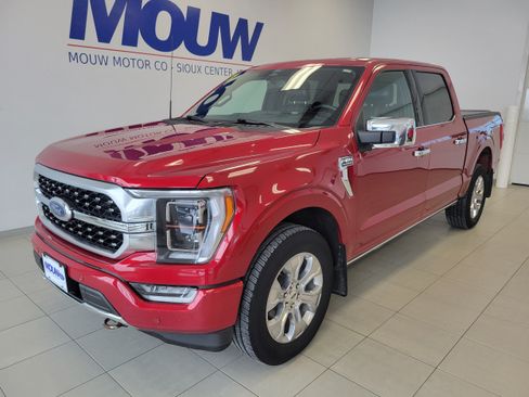 Used 2022 Ford F150 Platinum w/ Max Trailer Tow Package AWD/4WD image 2