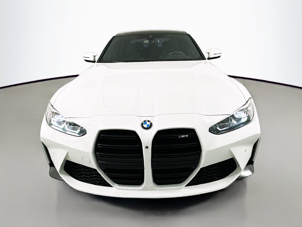 Used 2021 BMW M3 w/ Parking Assistance Package RWD image 2