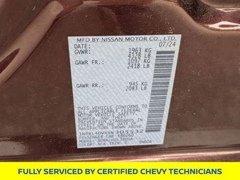 Used 2025 Nissan Altima 2.5 SV FWD image 25