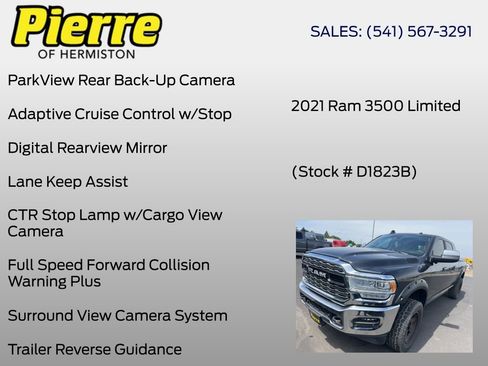 Used 2021 RAM 3500 Limited AWD/4WD image 9