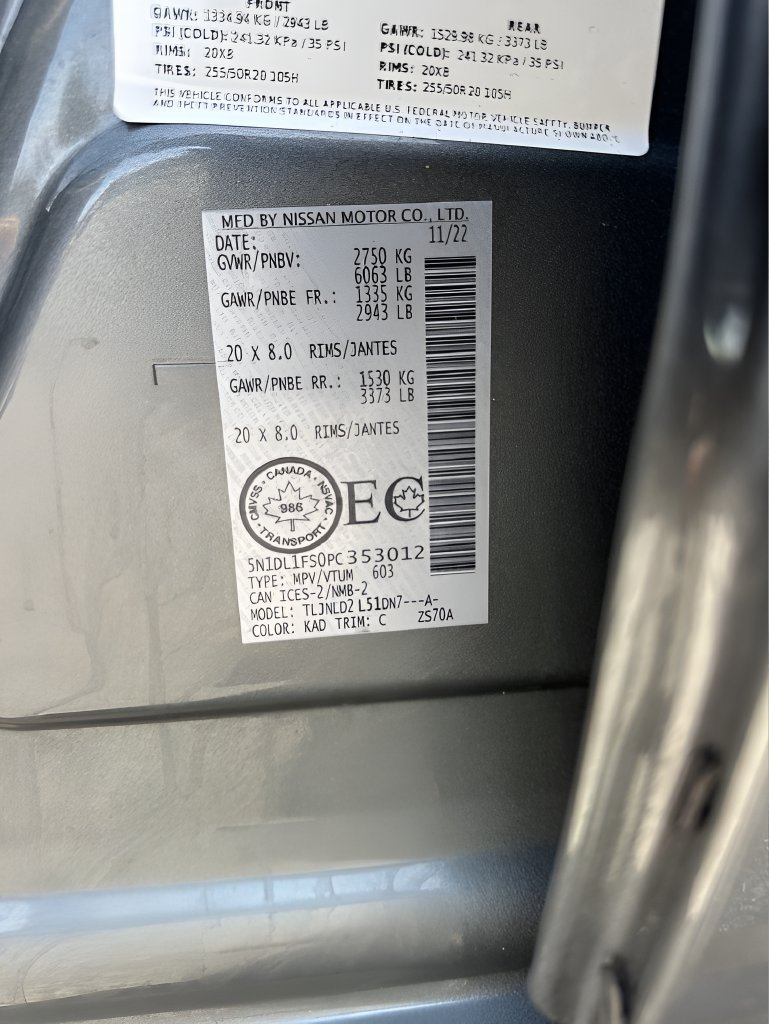 Used 2023 INFINITI QX60 Luxe AWD/4WD image 33