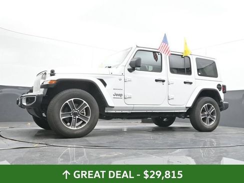 Used 2023 Jeep Wrangler Unlimited Sahara AWD/4WD image 49