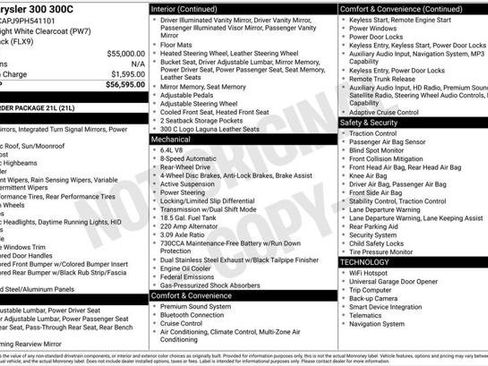 Certified 2023 Chrysler 300 C RWD image 13