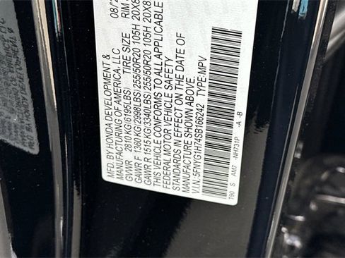 New 2025 Honda Pilot Touring image 34