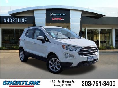 Used 2019 Ford EcoSport SE