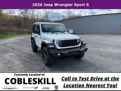 New 2026 Jeep Wrangler Sport S