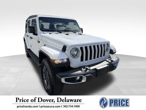 Used 2022 Jeep Wrangler Unlimited Sahara w/ Cold Weather Group AWD/4WD image 1