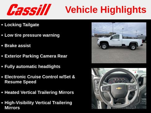 Used 2023 Chevrolet Silverado 2500 W/T w/ WT Convenience Package AWD/4WD image 14