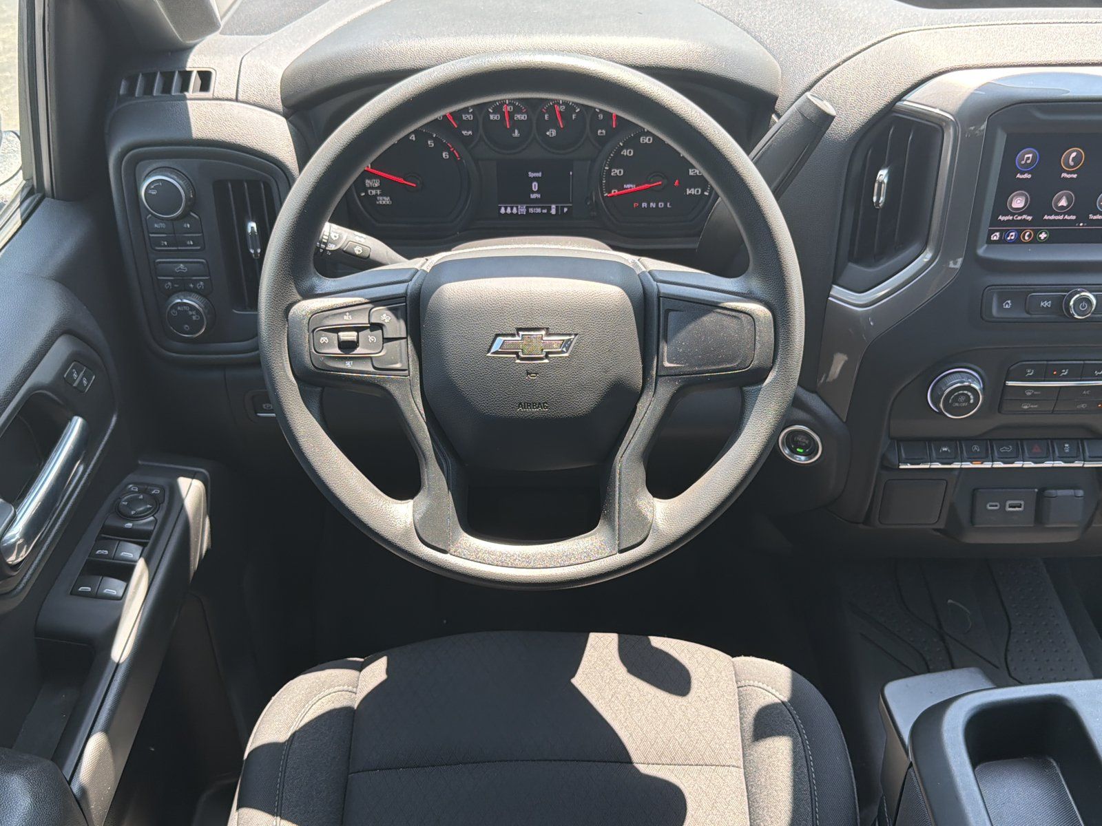 Used 2025 Chevrolet Silverado 1500 Custom Trail Boss w/ Turbomax Blackout Package AWD/4WD image 30