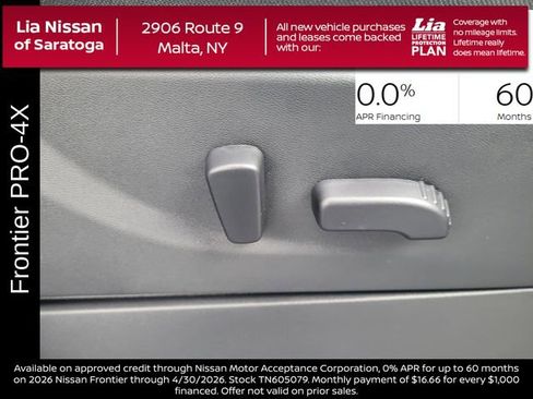 New 2026 Nissan Frontier PRO-4X w/ Pro-4x Convenience Package AWD/4WD image 31