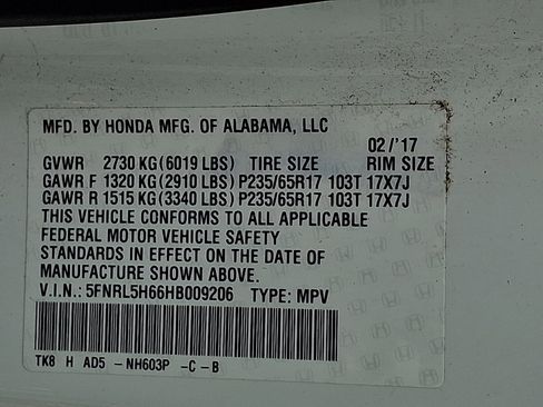 Used 2017 Honda Odyssey EX-L image 27