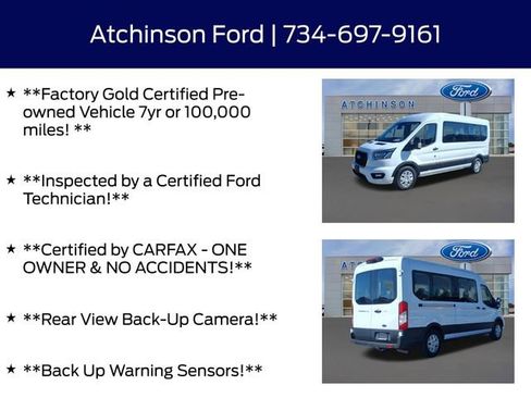 Certified 2023 Ford Transit 350 XLT RWD image 4