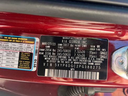Used 2023 Kia Telluride S w/ S Sunroof Package AWD/4WD image 33