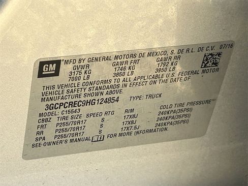 Used 2017 Chevrolet Silverado 1500 LT w/ All Star Edition image 11