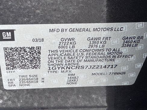 Used 2018 Cadillac XT5 Luxury w/ Driver Awareness Package image 42