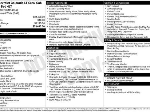 Used 2021 Chevrolet Colorado LT AWD/4WD image 37