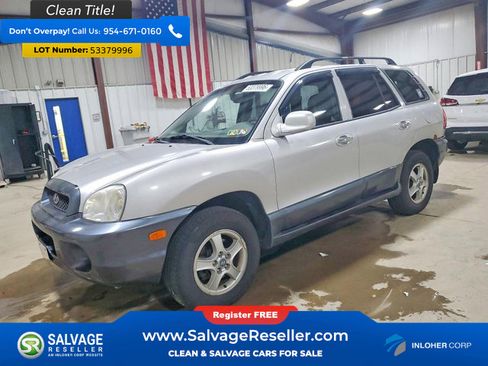 Used 2004 Hyundai Santa Fe 4WD 3.5L image 1
