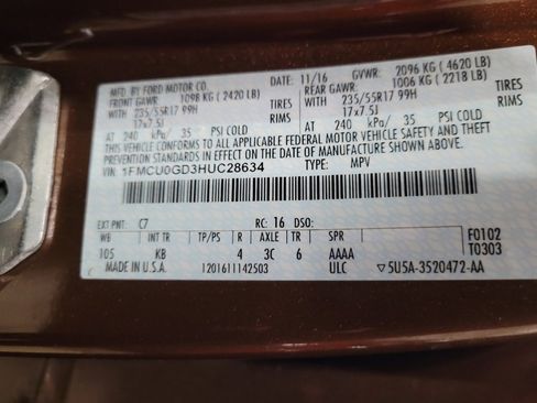Used 2017 Ford Escape SE FWD image 33