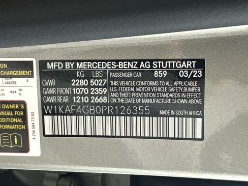 Certified 2023 Mercedes-Benz C 300 Sedan image 34