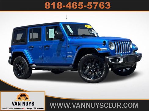 Used 2023 Jeep Wrangler Unlimited Sahara AWD/4WD image 1