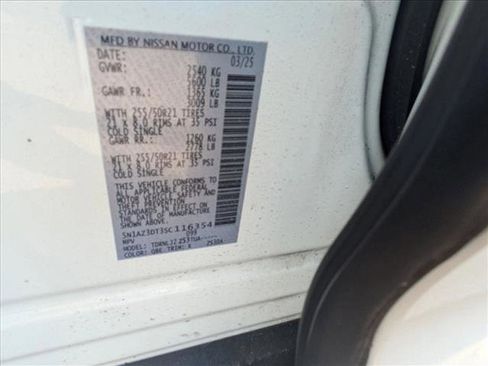 Used 2025 Nissan Murano Platinum w/ Cargo Package image 28