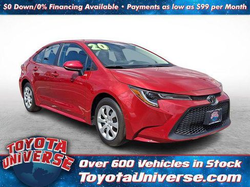 Certified 2020 Toyota Corolla LE FWD image 1