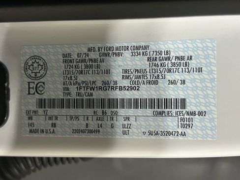 Certified 2024 Ford F150 Raptor AWD/4WD image 40