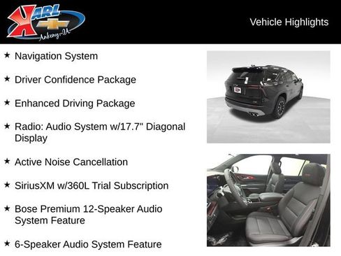 New 2026 Chevrolet Traverse Z71 w/ Enhanced Driving Package image 3