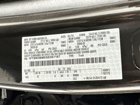 Used 2025 Ford F350 Platinum w/ Platinum Plus Package AWD/4WD image 55