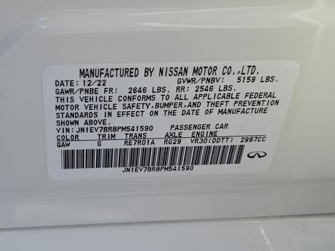 Used 2023 INFINITI Q50 Luxe image 28