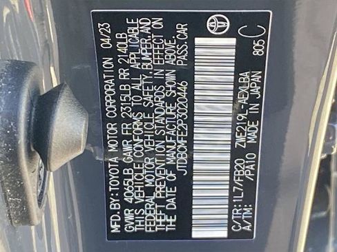 Certified 2023 Toyota Corolla LE w/ Carpet Mat Package (TMS) FWD image 30