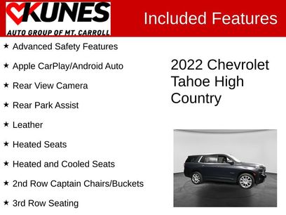 Used 2022 Chevrolet Tahoe High Country w/ Premium Package 2