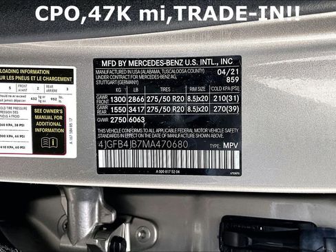 Certified 2021 Mercedes-Benz GLE 350 GLE 350 image 35