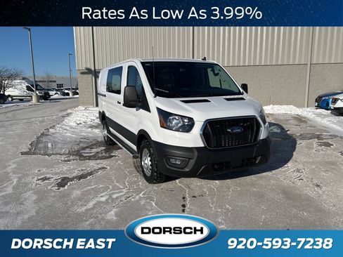 Certified 2024 Ford Transit 250 Low Roof AWD w/ Exterior Upgrade Package image 4