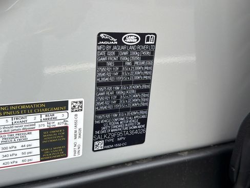 New 2026 Land Rover Range Rover SV AWD/4WD image 20
